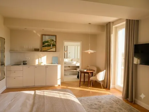 Schlafbereich der Heinrich Heine Loge